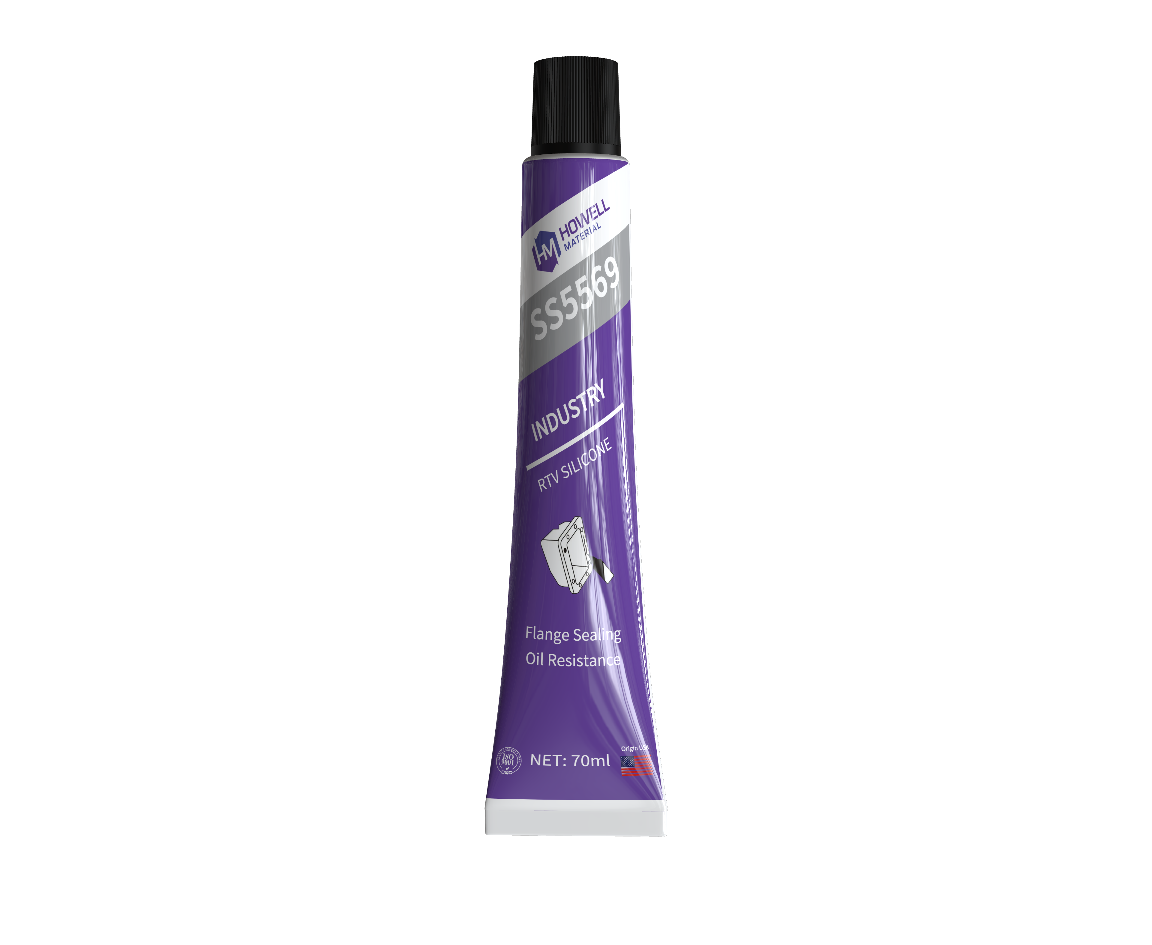 SS5569 RTV Silicone Sealant لاستبدال الحشيات