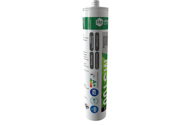 MS100 الغرض العام الشفاف MS Hybrid Sealant لاصق للديكور الهيكلية