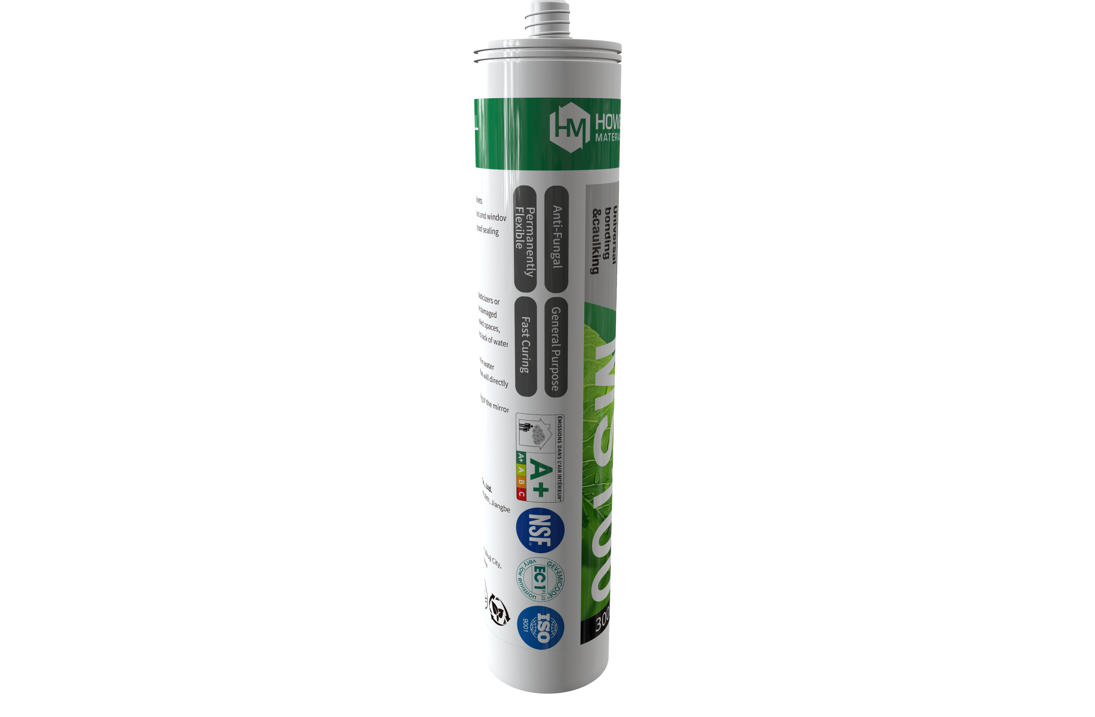 MS100 الغرض العام الشفاف MS Hybrid Sealant لاصق للديكور الهيكلية