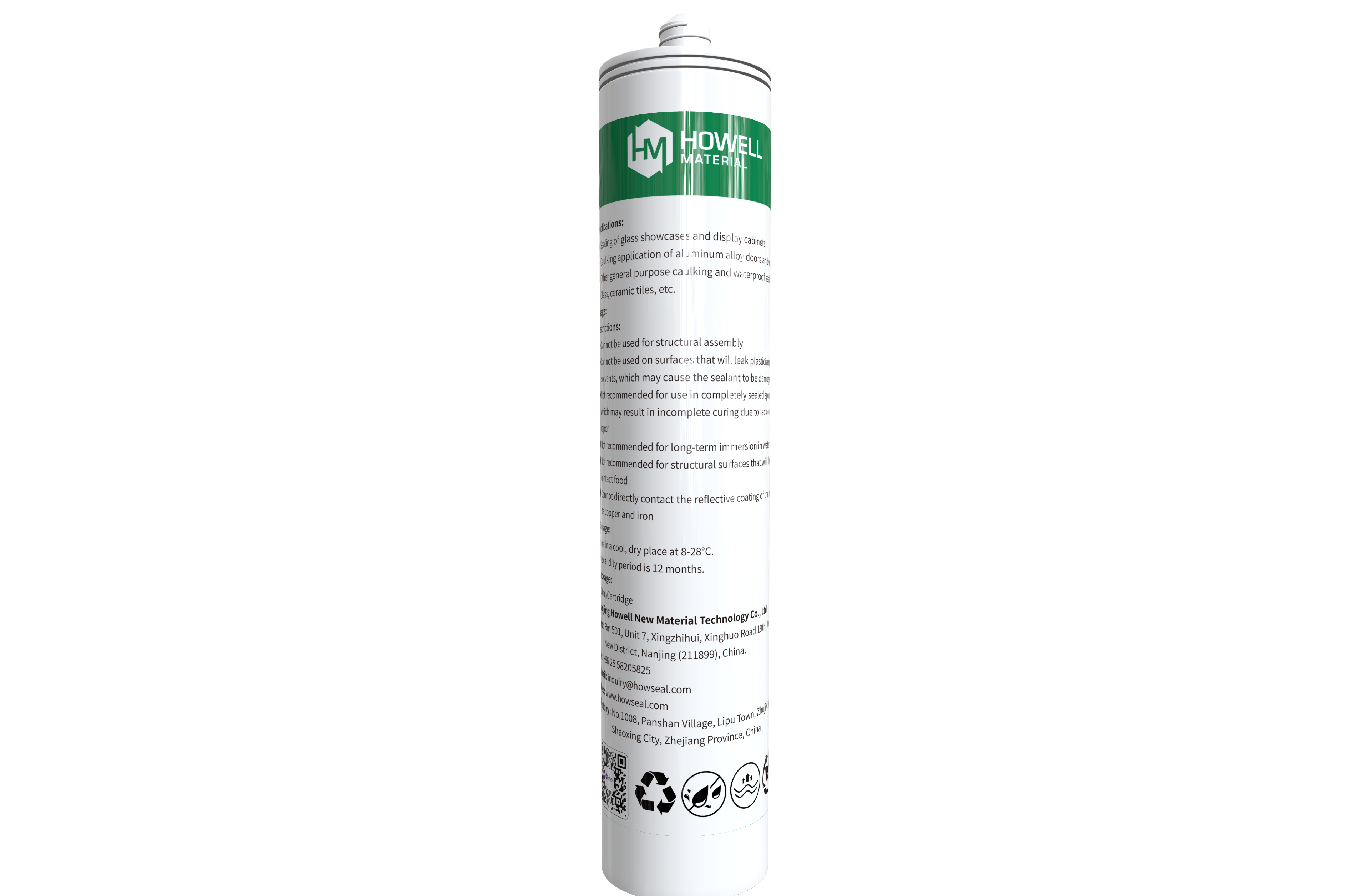 MS100 الغرض العام الشفاف MS Hybrid Sealant لاصق للديكور الهيكلية