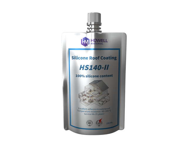  HS140-II طلاء السقف الصلبة HS140 ضد مياه البرك: العزل المائي النهائي وحماية الأشعة فوق البنفسجية طويلة الأمد لجميع أنواع السقف